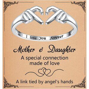 925 Sterling Silver Heart Claddagh Ring - Adjustable Love & Friendship Jewelry i